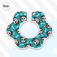 thumbnail image 4 of Hirioo Skull Cat for Baby Cotton Petal Bib Drool Bibs for Baby Boy Unisex, 4 of 9