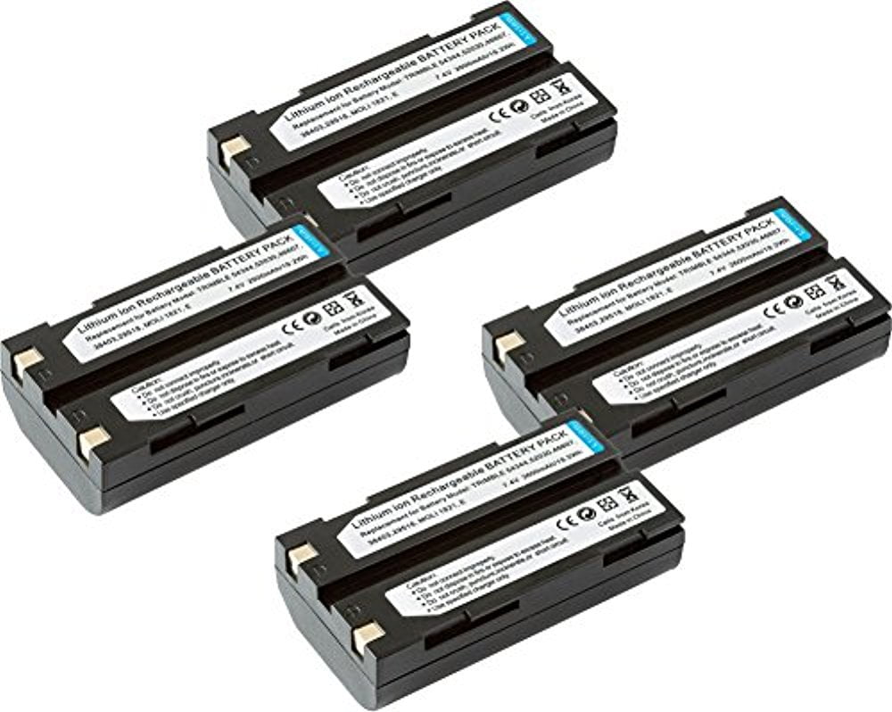 Trimble R8 2Way Radio Battery ComboPack includes 4 x EMBLITRB3 Batteries