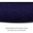 thumbnail image 5 of 1Pc/2Pcs Wool Beret Hat, Solid Color French Style Winter Warm Cap for Women Girls Lady, 5 of 6