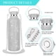 thumbnail image 4 of Termo Botella de agua de 350ml/500ml/750mlventosa para mujerregalo (plata 500ml) JShteea  Libre de BPA, 4 of 8