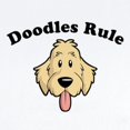 thumbnail image 2 of CafePress - Doodles Rule Infant Bodysuit - Baby Light Bodysuit, Size Newborn - 24 Months, 2 of 4