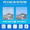 thumbnail image 4 of 10-Pack Laminator, A4/A5/A6 Document Photo Laminating Machine, Never Jam, Fast Preheat, Color Preservation, for Home Office School, Blue, 4 of 6