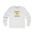 thumbnail image 2 of Jesus is Alive Men's Long Sleeve Crew Tee, 2 of 3