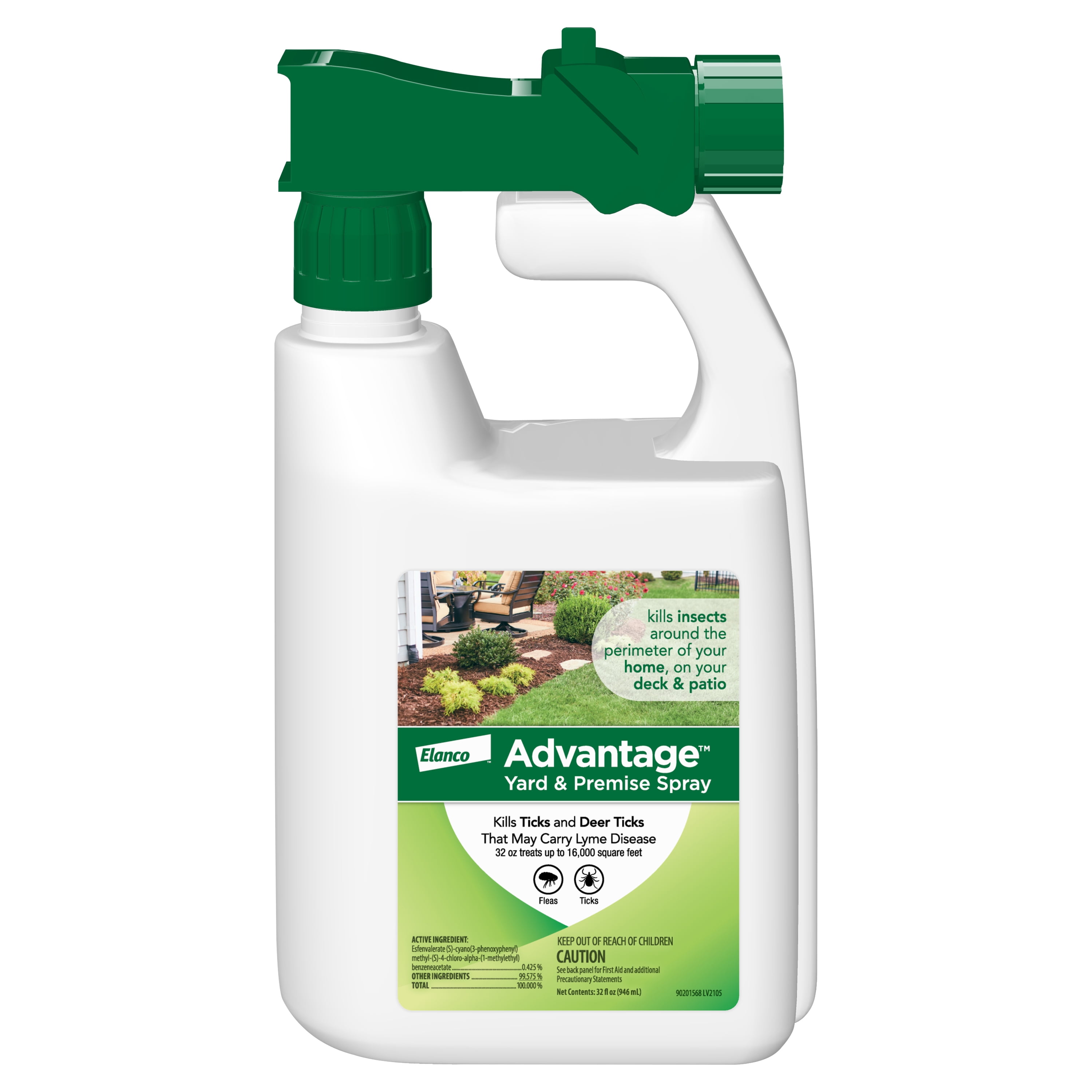 Advantage Yard & Premise Spray for Insects, Fleas and Ticks, 32 oz
