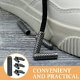 thumbnail image 3 of Raindrops Bullet Shoes Laces Black Metal Tips for Stylish Replacement, 3 of 6