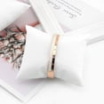 thumbnail image 4 of Wholesale Quality Leatherette Bracelet Bangle Pillow Stand Holder Chain Jewelry Display Showcase Watch Cushion Pillows for Box Black PU L, 4 of 6