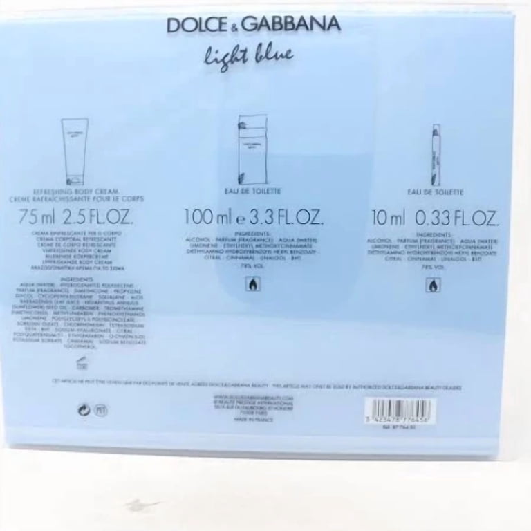 Light Blue by Dolce & Gabbana, 3-Piece Gift Set photo 4