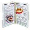 Smead SafeSHIELD® Fastener Folders GY/GN 25/BX Legal (19944)