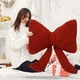 thumbnail image 4 of Cojín de sofá con lazo rojo y lazo para asiento., 4 of 5