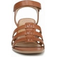 thumbnail image 3 of Vionic Women's Maisy Ankle Strap Dress Sandal Tan Leather 9M, 3 of 5