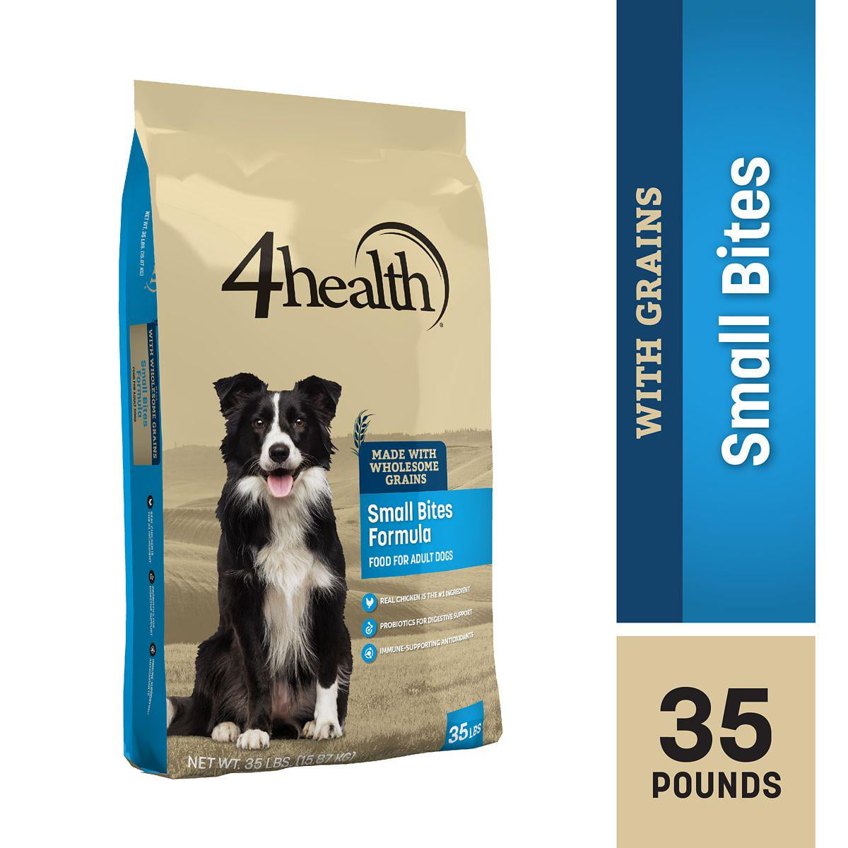 4health Wholesome Grains Small Bites Chicken Formula Dry Dog Food 18 lb Bag