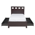 thumbnail image 5 of Modus Furniture Riva Wood Storage Bed in Espresso, 5 of 11