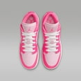 thumbnail image 3 of Big Kid's Jordan 1 Low Pink Foam/Hyper Pink (553560 661) - 6, 3 of 6
