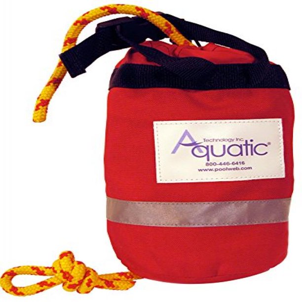 water rescue bag with 70 feet of 3/8 inch solid braid rope Walmart