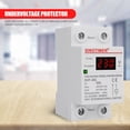 thumbnail image 4 of Relé de reinicio automático Wdftyju 40A Disyuntor protector de sobrevoltaje y bajo voltaje, 4 of 8