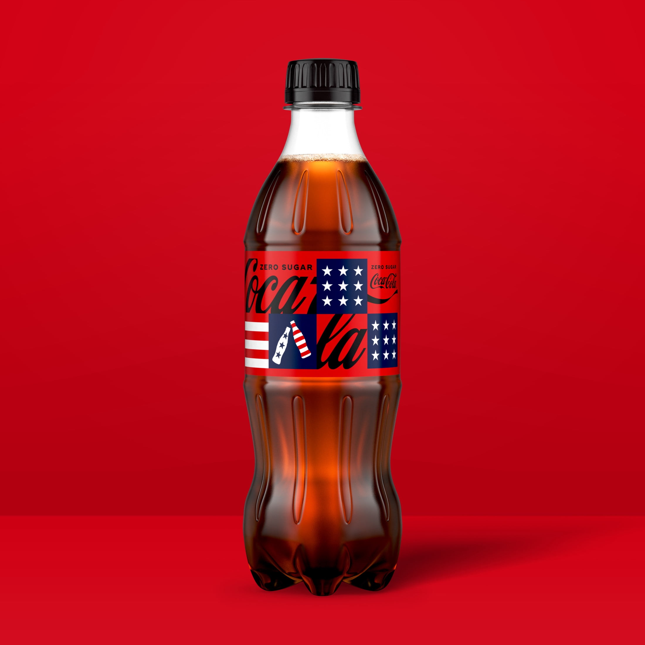 Coca-Cola Zero Sugar Soda Pop Bottles, 16.9 fl oz, 6 Pack