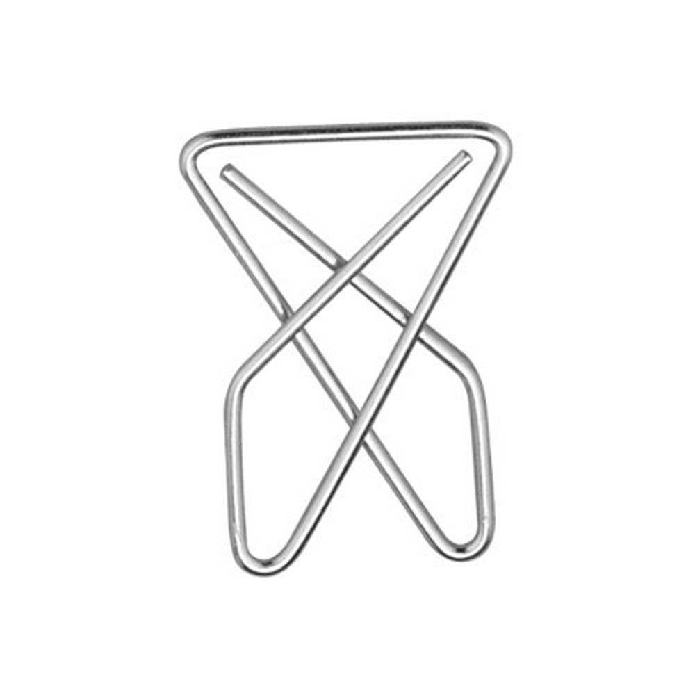 ACCO Ideal Paper Clamp (Butterfly Clamp), Smooth Finish, No.1 Size