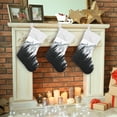thumbnail image 6 of Coolnut Mountain and Forest Christmas Stockings 2PCS,Big Xmas Stockings Gift Decorations and Party Supplies,Used for Fireplace Decoration Socks Christmas Tree Decoration, 6 of 7