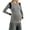 Gray, variant on Womens Maternity Thermal Shirt Winter Undershirt Maternity Crew Neck Long Sleeve Solid Stretchy Thermal Tunic Top Women's Fall Winter Tops