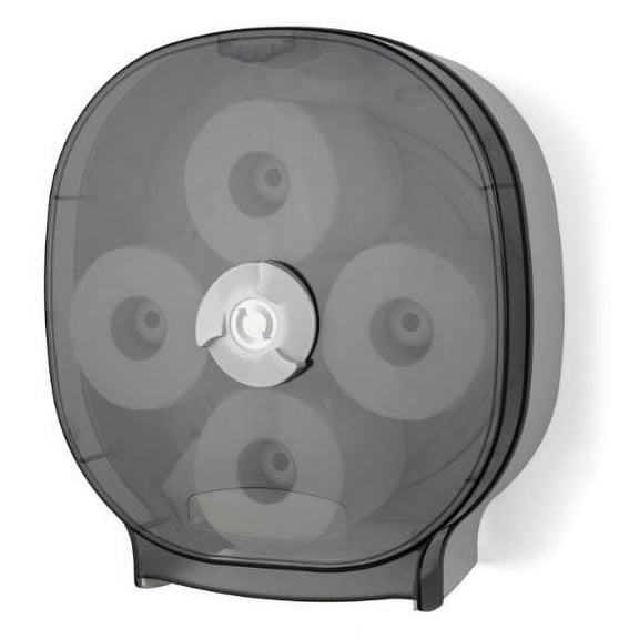 Palmer Fixture RD0044-01 4-Roll Carousel Tissue Dispenser, Dark Translucent
