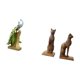 thumbnail image 5 of Estatua De Gato Pavo Real, Escultura De Animal, Figura Decorativa, Adorno De Escritorio, Sujetalibros, Centro De Mesa, Oficina, Inauguración De La Casa, Regalo De Cumpleaños, 5 of 8