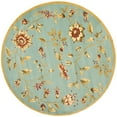 thumbnail image 4 of SAFAVIEH Lyndhurst Milo Floral Border Area Rug, Blue/Multi, 8' x 11', 4 of 6