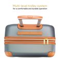thumbnail image 6 of 19V69 Italia Vintage Expandable Hard Spinner Luggage Set (3 Piece), 6 of 11