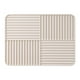 thumbnail image 2 of Tapete de silicona para secar platos, tapete escurridor de platos, tabla de cortar resistente al calor, antideslizante Blanco beige, 2 of 9