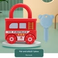 thumbnail image 5 of Safe Childrens Learning Train With Keys Cars Following Educational Principles, 5 of 8