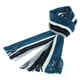 thumbnail image 4 of Bufanda cálida con borlas para hombre de otoño e invierno, bufanda gruesa y ancha a rayas para hombre, 4 of 5