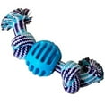 thumbnail image 1 of Dog Rope Toy Interactive Funny Knot Design Dog Chew Rope Puppy Teething Toy, 1 of 10