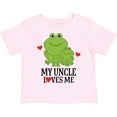 thumbnail image 3 of Inktastic My Uncle Loves Me Frog Boys or Girls Toddler T-Shirt, 3 of 5