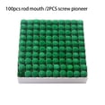 thumbnail image 4 of Youkk 100pcs Pool Cue Tips Scrub Bar End Durable Professional Cues Stick Tip, 4 of 6