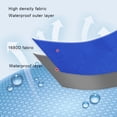 thumbnail image 3 of Bolsa de herramientas Tornillos pequeños Broca Cierre de cremallera impermeable Multifunción Mejora del hogar Caja de herramientas Organizador Almacenamiento y organización del hogar S/Azul Billuyoard HA083872-06B, 3 of 6