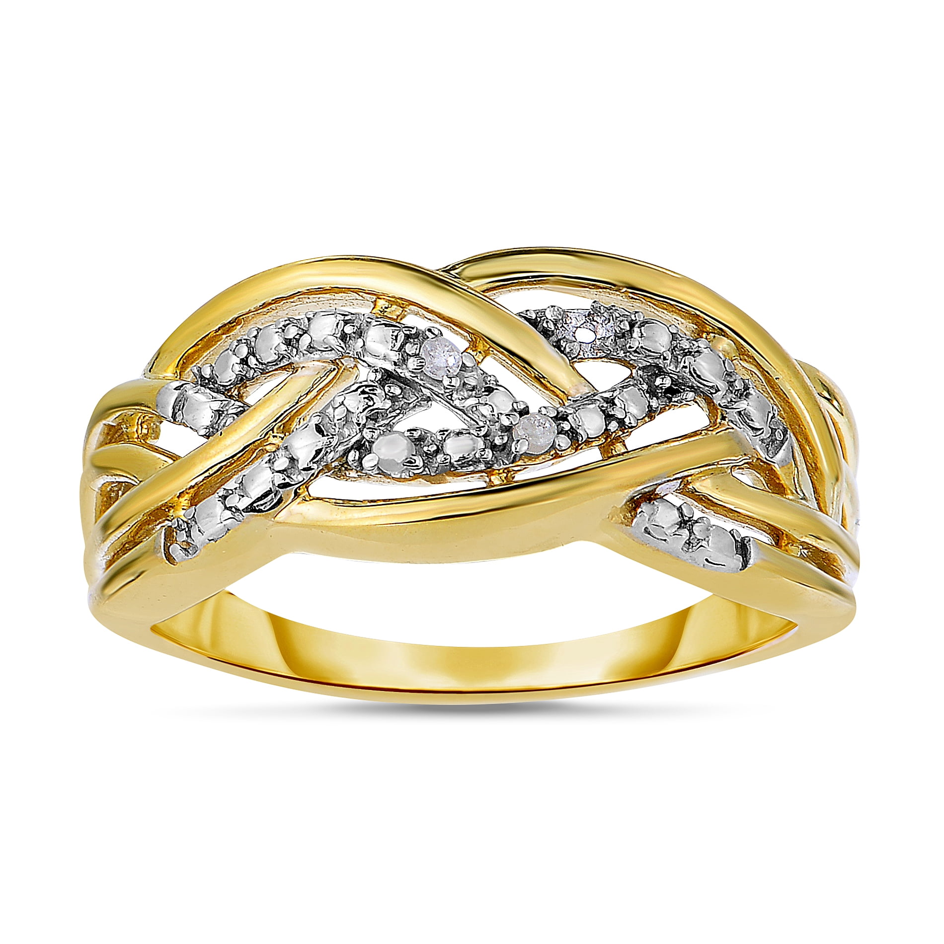 Orecchini In Argento 925 Con Diamante 1/4 Carati – Natalia Drake – A Forma Di Cuore, Placcati Rodio