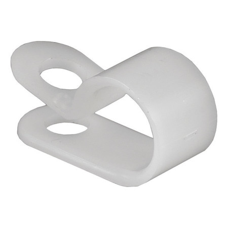 CURT 59828 3/8Inch Convoluted Slit Loom Wire Protection Tube Clamps