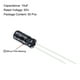 thumbnail image 2 of Capacitor 10uF 50V, Capacitores Electrolíticos de Aluminio 105C Alta Temperatura 50pcs, 2 of 6