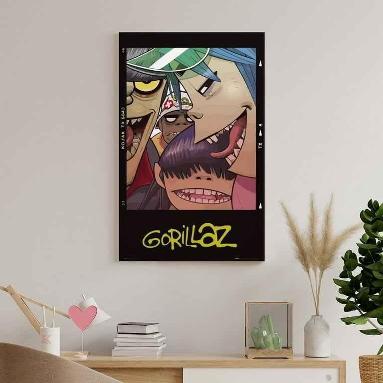 Gorillaz Wall Hanging Painting Wall Art Canvas Paintings Posters