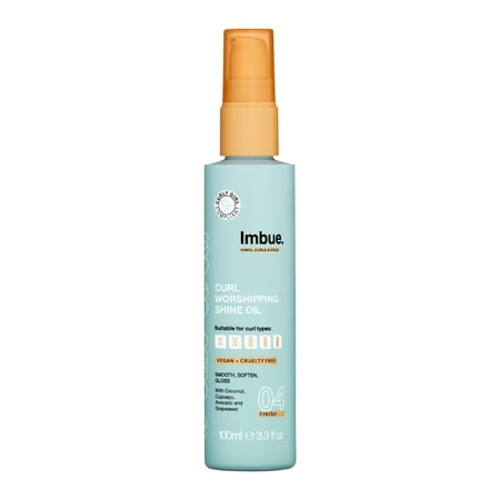 Imbue Curl Worshipping Shine Oil, 3.3 Oz