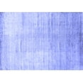 thumbnail image 1 of Ahgly Company Indoor Rectangle Abstract Blue Contemporary Area Rugs, 2' x 5', 1 of 4