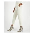 thumbnail image 3 of ALFANI Womens Ivory Pocketed Slim Ankle Wear To Work High Waist Pants XL, 3 of 4