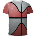 thumbnail image 1 of Championship Basketball Red and Silver All Over Mens T Shirt Multi 2XL, 1 of 2