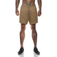 thumbnail image 5 of Shorts deportivos 2 en 1 para hombre Hombres 2-en-1 Entrenamiento Pantalones cortos para correr Deporte Cadera Fitness Ligero Gimnasio Yoga Entrenamiento Ropa deportiva Corb Abanopi Shorts deportivos 2 en 1 para hombre, 5 of 5