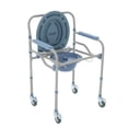 thumbnail image 2 of GAMBIMEDIC Comodo con Ruedas Plegable Altura Ajustable, 2 of 8