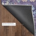 thumbnail image 5 of Addison Rugs Mayfield Premium Machine Washable Traditional Global Eggplant Rectangle Rug, 10' x 14', 5 of 5