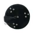 thumbnail image 4 of Tall Black Velvet Fez – Premium Moorish Moroccan Style Hat With Black Tassel, 4 of 5