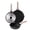 Classic Granite-8+9.5+11 Inch, variant on White Ceramic 9.5+11+12.5 Inch w/ Lid Nonstick Frying Pan Skillet Set