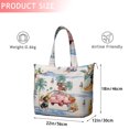 thumbnail image 4 of Dachshunds Tropical Beach Travel Tote Bags for Women Carry On,Large Weekender Bags for Women Travel,Multi Functional Duffle Bag for Work,Shopping,Sports, 4 of 5