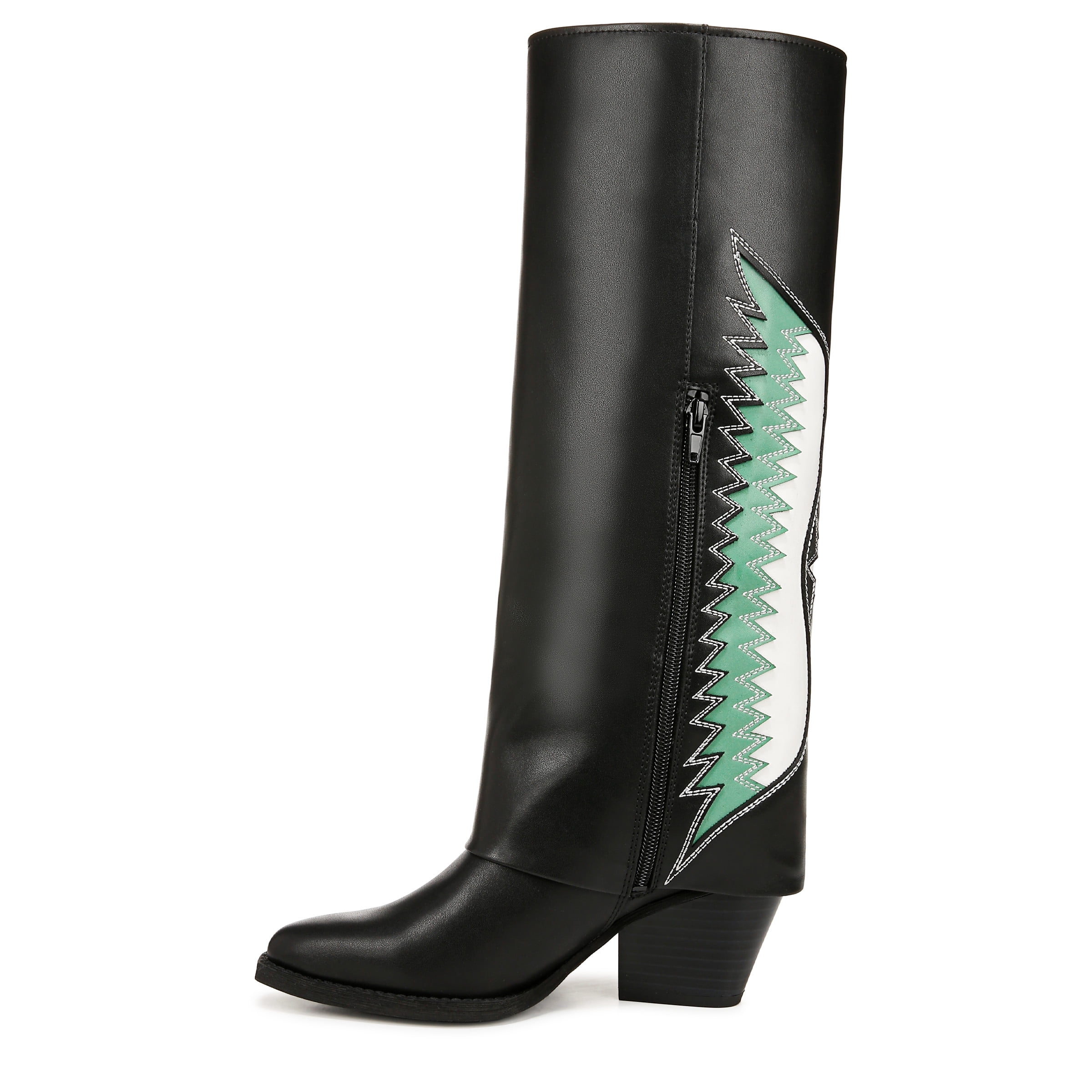 Zodiac Womens Rowena-Wings Zip Tall Western Boots