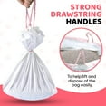 thumbnail image 2 of Kitty Litty Extra Large Heavy Duty Drawstring Litter Box Liners, Unscented, 20 Count, 2 of 8